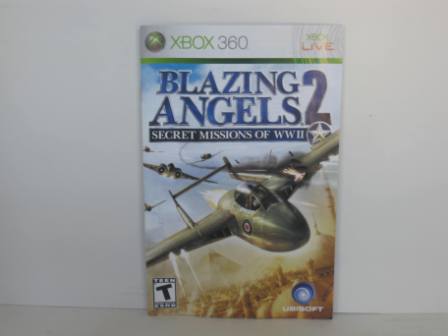 Blazing Angels 2: Secret Missions of WWII - Xbox 360 Manual